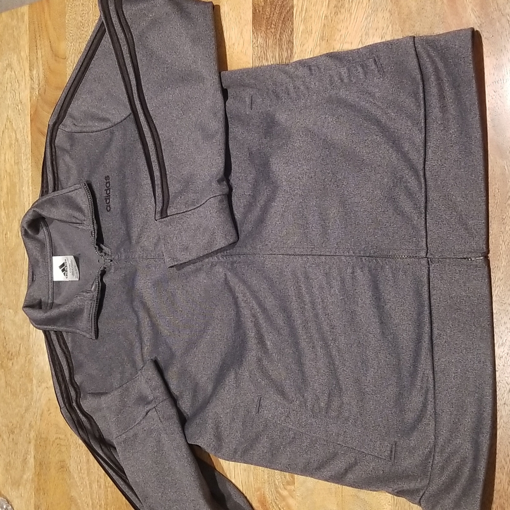 Adidas, XL, gray.